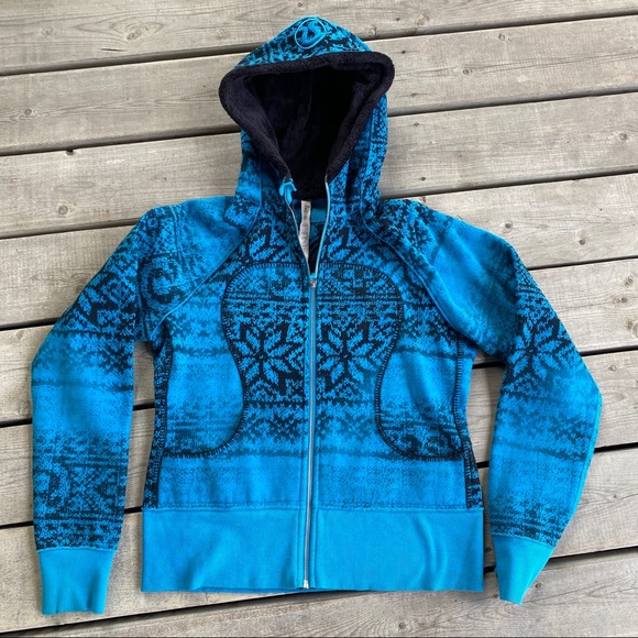 Lululemon Special Edition Snowflake Scuba Hoodie - Picture 1 of 10